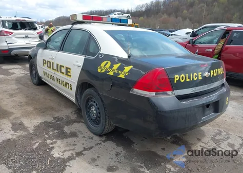 2006 Chevrolet Impala Police from USA, damaged, VIN 2G1WS551769419411